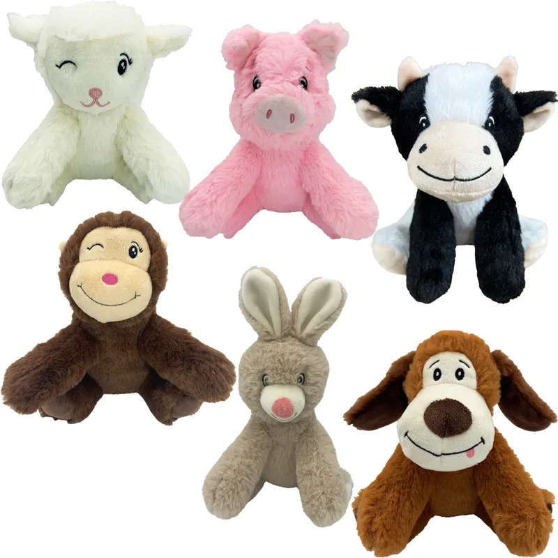 Hem and Boo Cutie Sitting Animals Toy - Assorted
